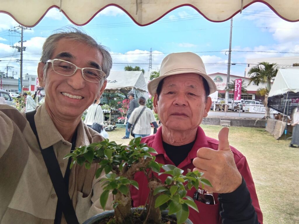 小葉ガジュマルを購入していただきました